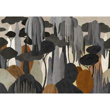 Camécuaro Carbón Sarape Mural by Coordonné (390x280cm)