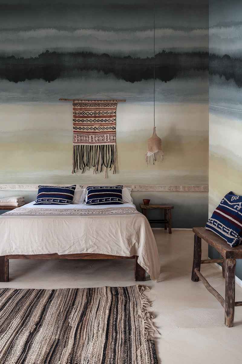 Gaban Índigo Sarape Mural by Coordonné (390x280cm)