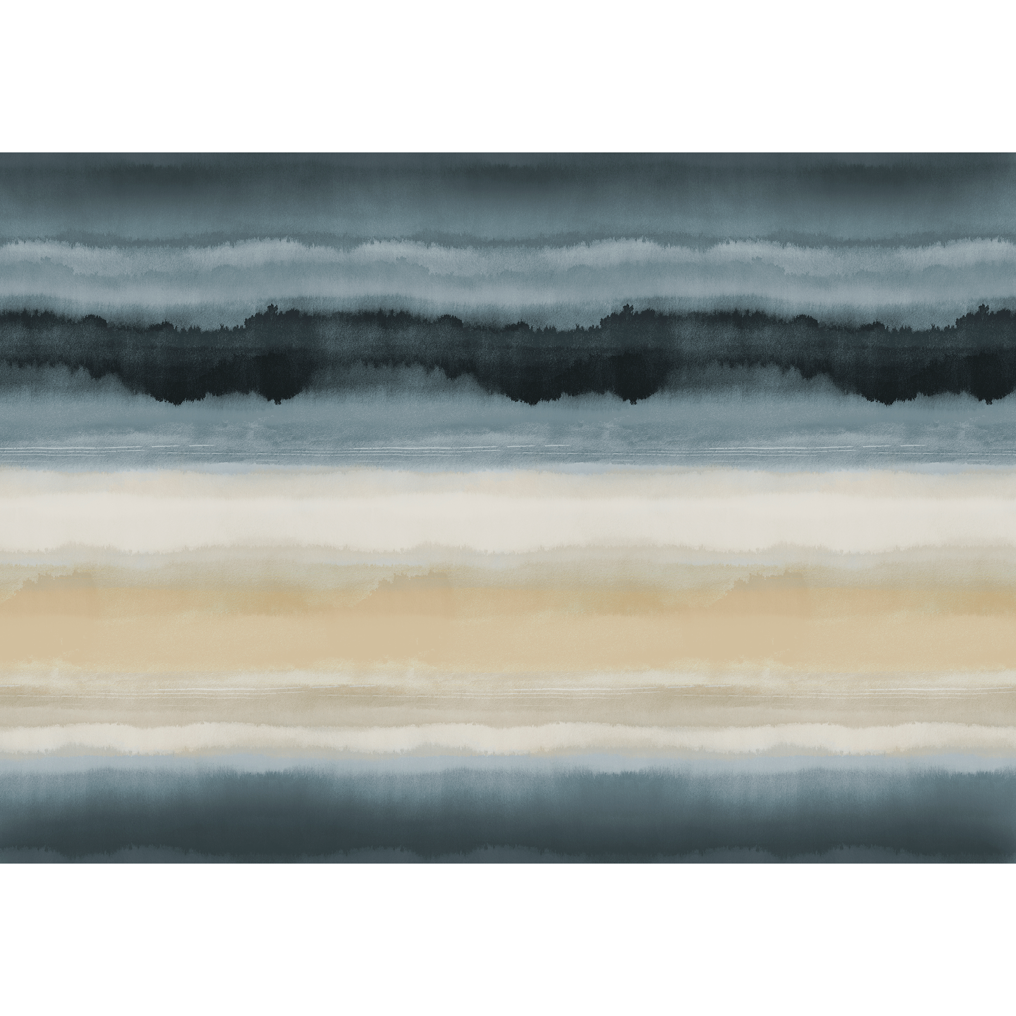 Gaban Índigo Sarape Mural by Coordonné (390x280cm)