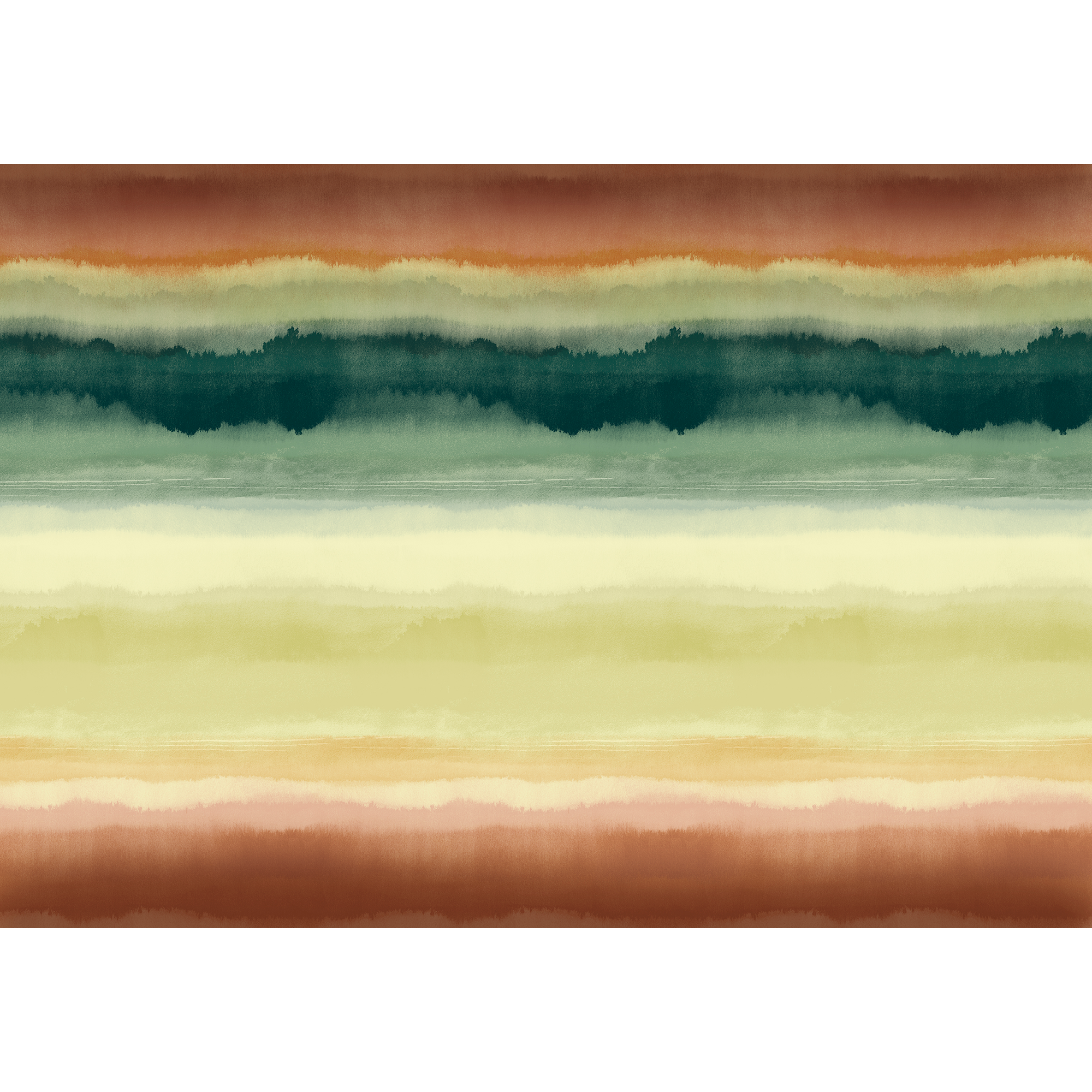 Gaban Terracota Sarape Mural by Coordonné (390x280cm)