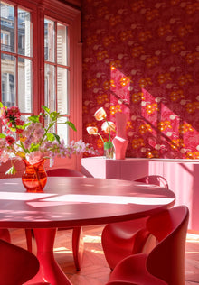 Picnic Pink Coco Dávez Colortherapills Wallpaper by Coordonné