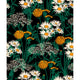 Picnic Noir Coco Dávez Colortherapills Wallpaper by Coordonné