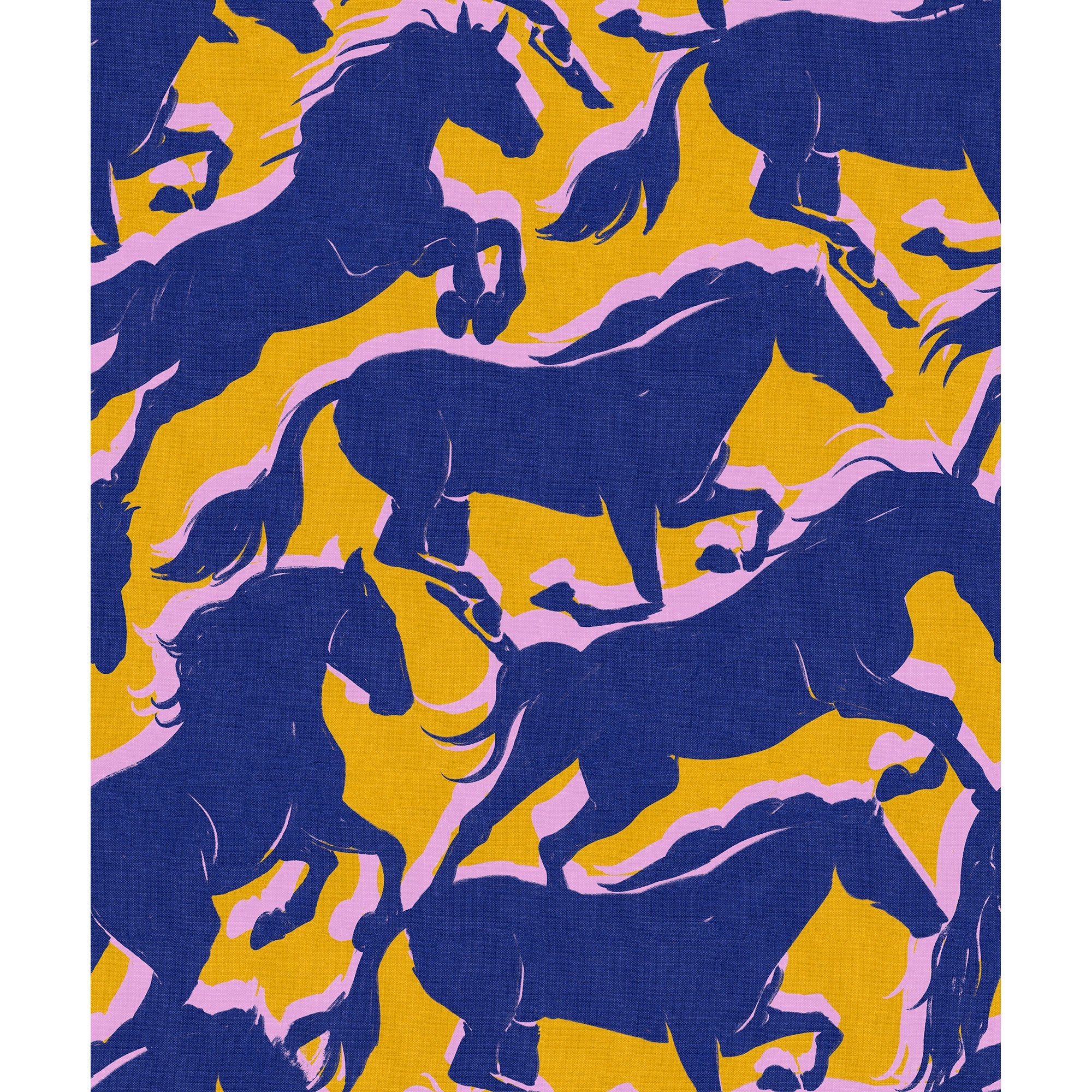 Galope Golden Coco Dávez Colortherapills Wallpaper by Coordonné