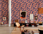 Galope Cobalt Coco Dávez Colortherapills Wallpaper by Coordonné