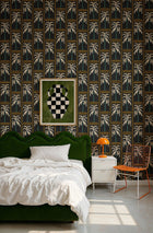 Veraneo Noir Coco Dávez Colortherapills Wallpaper by Coordonné