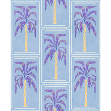 Veraneo Blue Coco Dávez Colortherapills Wallpaper by Coordonné