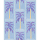 Veraneo Blue Coco Dávez Colortherapills Wallpaper by Coordonné