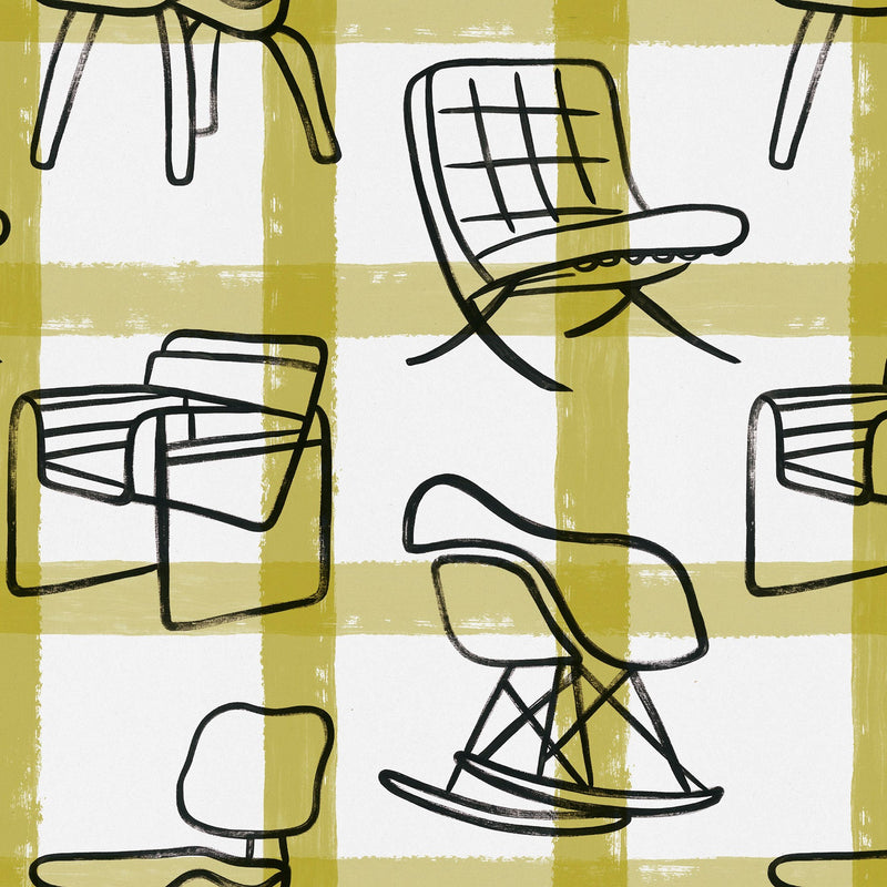 Iconicos Pistachio Coco Dávez Colortherapills Wallpaper by Coordonné