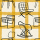 Icónicos Golden Coco Dávez Colortherapills Wallpaper by Coordonné