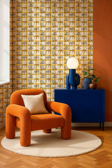 Iconicos Golden Coco Dávez Colortherapills Wallpaper by Coordonné