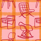 Iconicos Pink Coco Dávez Colortherapills Wallpaper by Coordonné