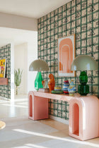 Icónicos Kumquat Coco Dávez Colortherapills Wallpaper by Coordonné