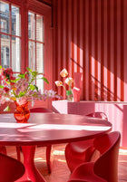 Toldo Pink Coco Dávez Colortherapills Wallpaper by Coordonné