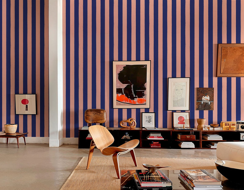 Toldo Cobalt Coco Dávez Colortherapills Wallpaper by Coordonné