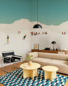Apreski Blue Coco Dávez Colortherapills Mural by Coordonné (400x280cm)