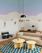 Apreski Cobalt Coco Dávez Colortherapills Mural by Coordonné (400x280cm)