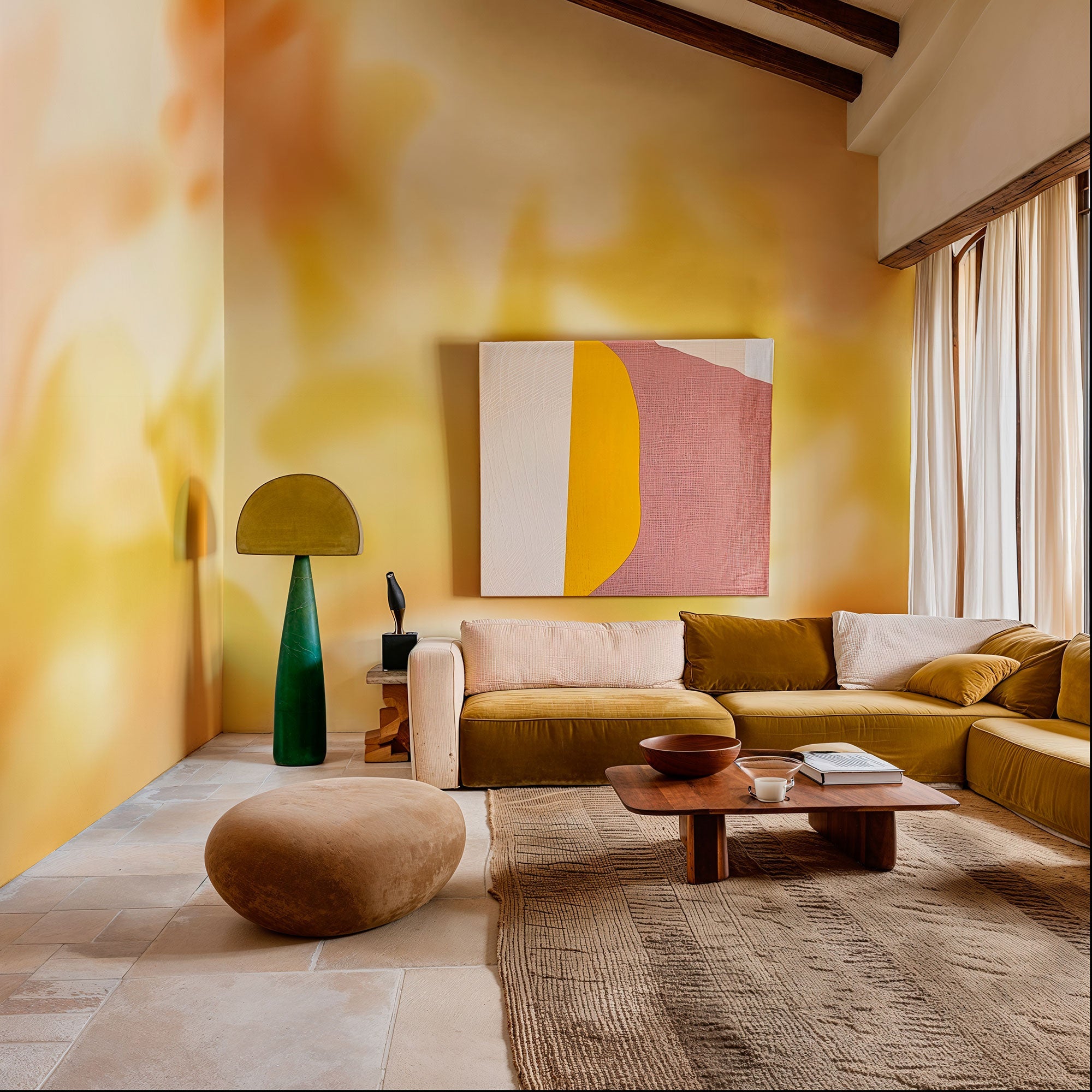 Maravillas Golden Coco Dávez Colortherapills Mural by Coordonné (400x280cm)
