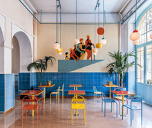 Equilibrio Blue Coco Dávez Colortherapills Mural by Coordonné (400x280cm)