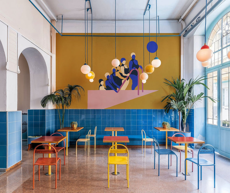 Equilibrio Golden Coco Dávez Colortherapills Mural by Coordonné (400x280cm)