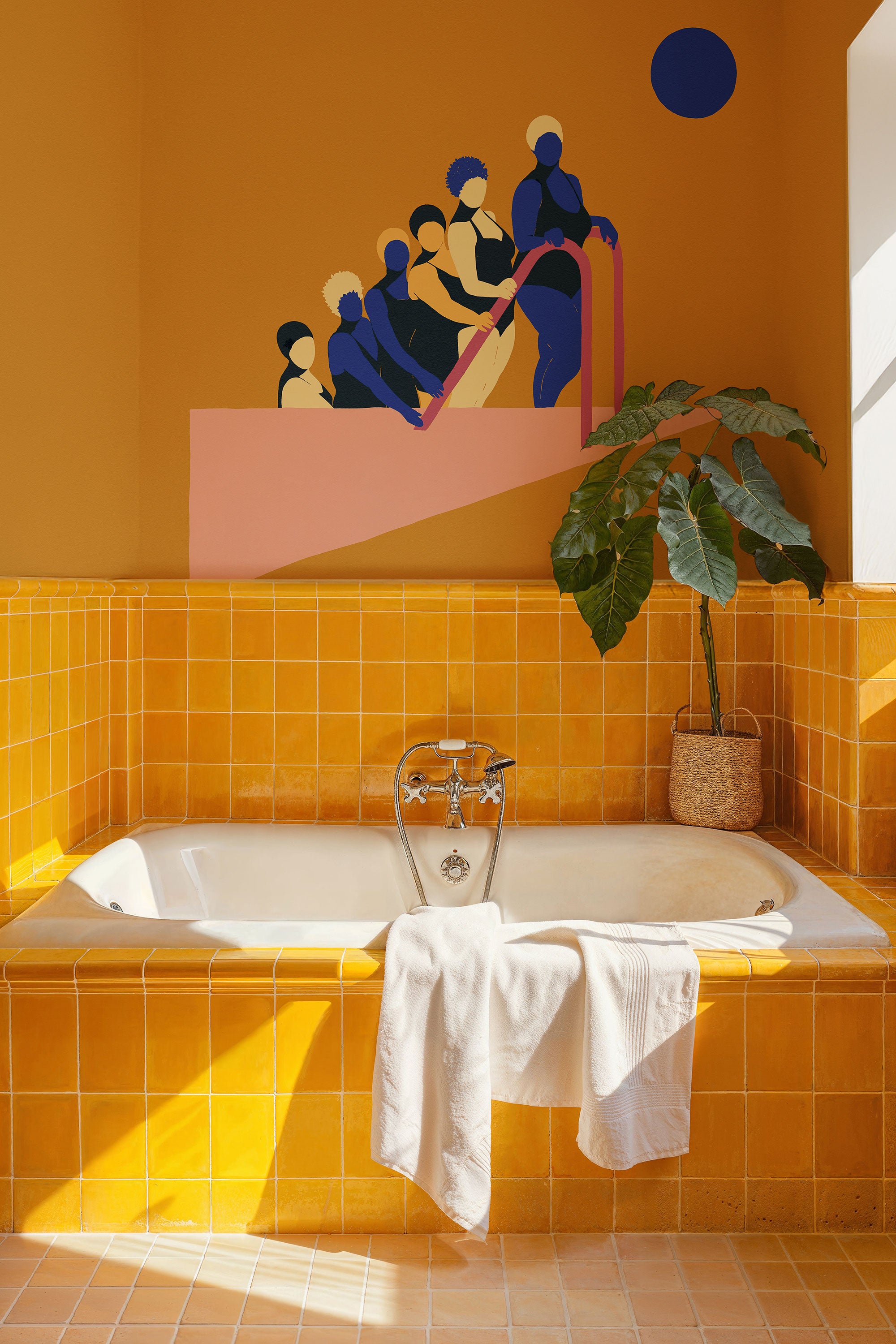 Equilibrio Golden Coco Dávez Colortherapills Mural by Coordonné (400x280cm)