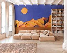Escapada Blue Coco Dávez Colortherapills Mural by Coordonné (400x280cm)