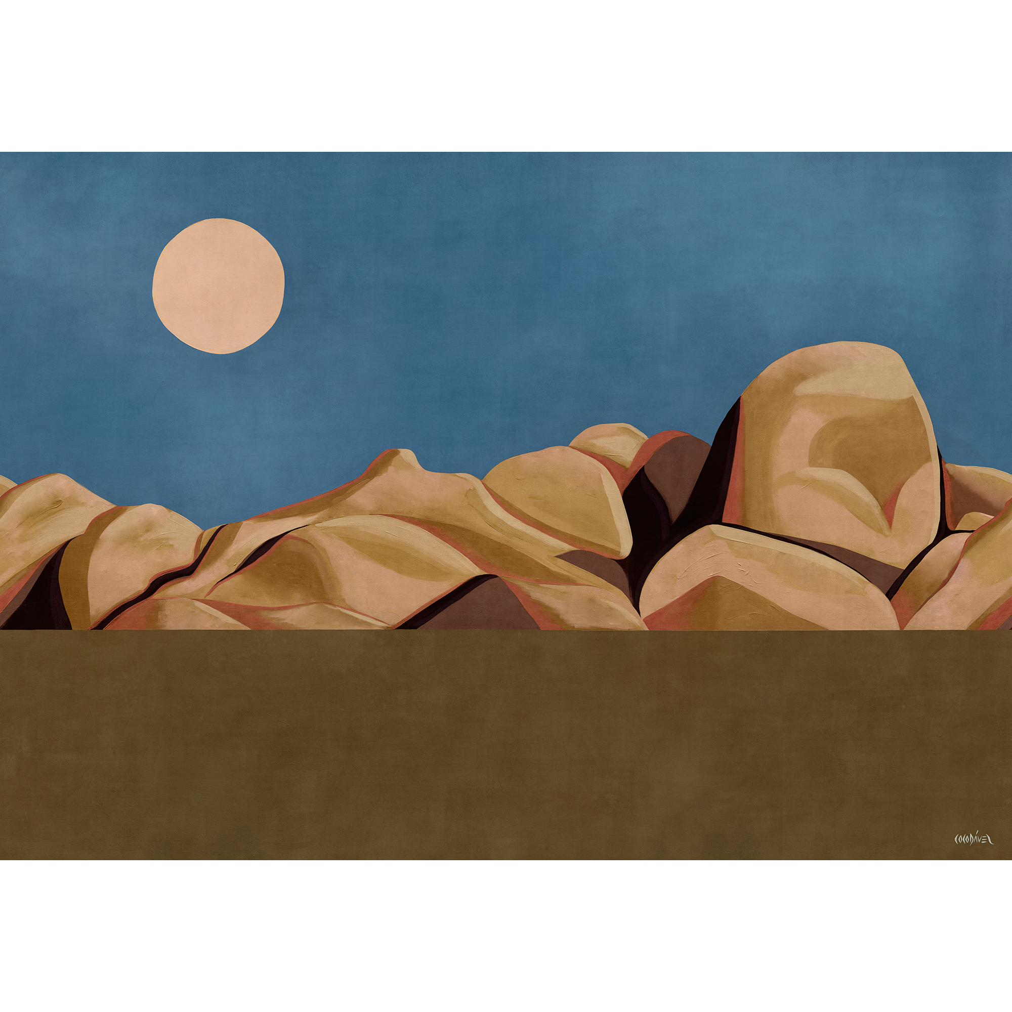 Escapada Natural Coco Dávez Colortherapills Mural by Coordonné (400x280cm)