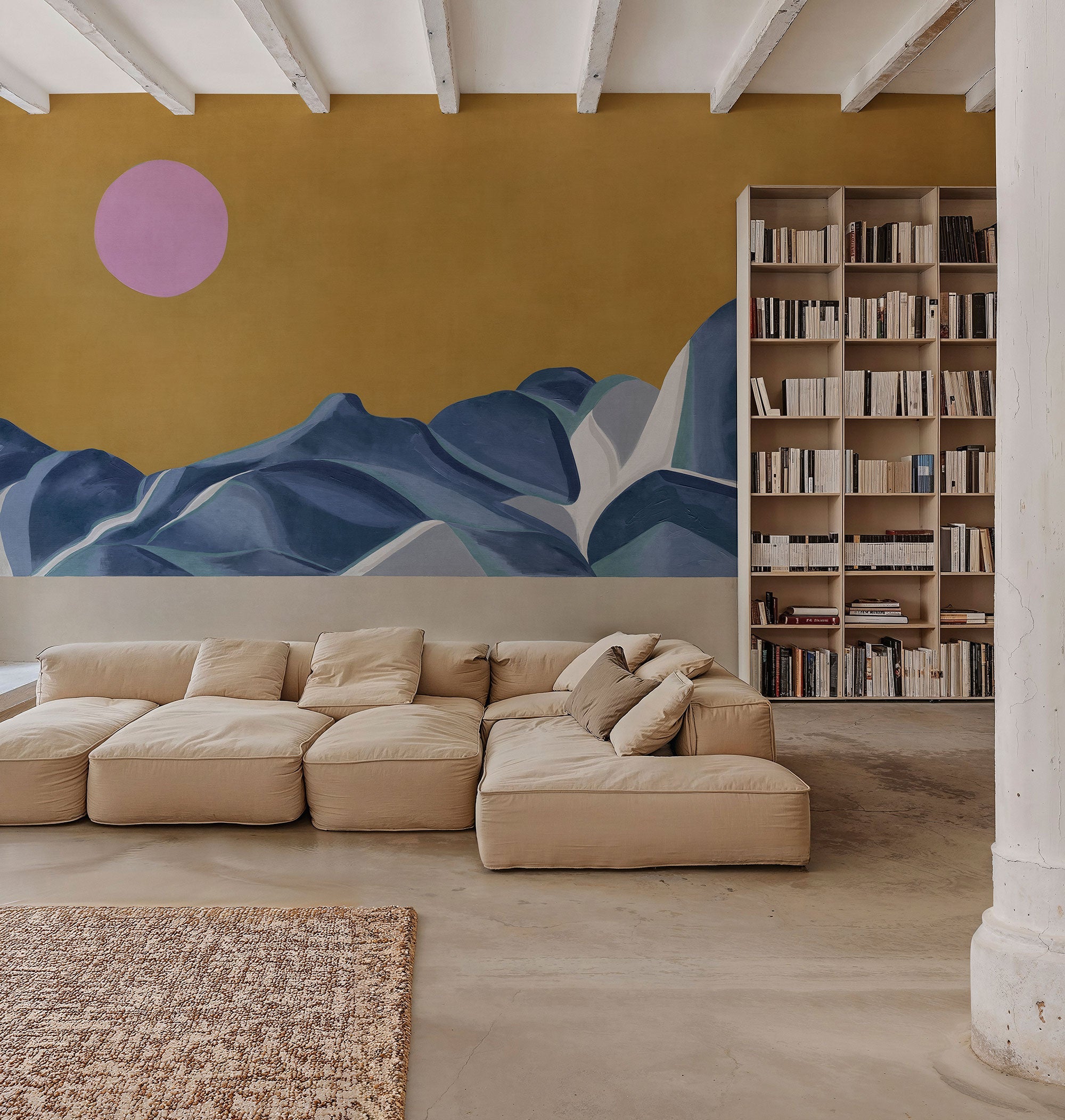 Escapada Golden Coco Dávez Colortherapills Mural by Coordonné (400x280cm)