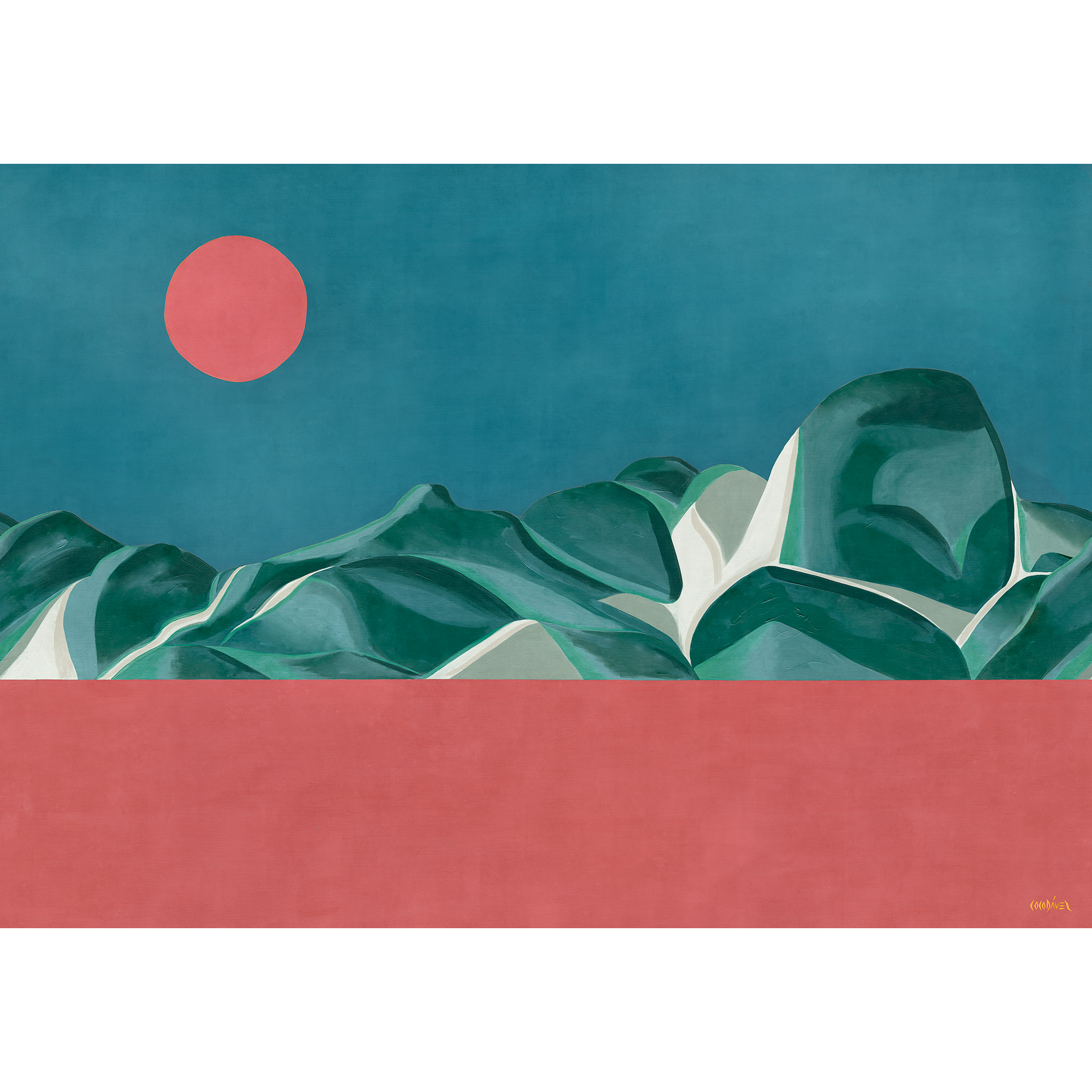 Escapada Hummingbird Coco Dávez Colortherapills Mural by Coordonné (400x280cm)