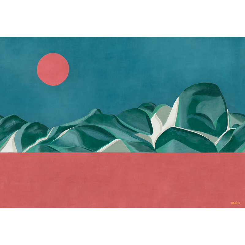 Escapada Hummingbird Coco Dávez Colortherapills Mural by Coordonné (400x280cm)