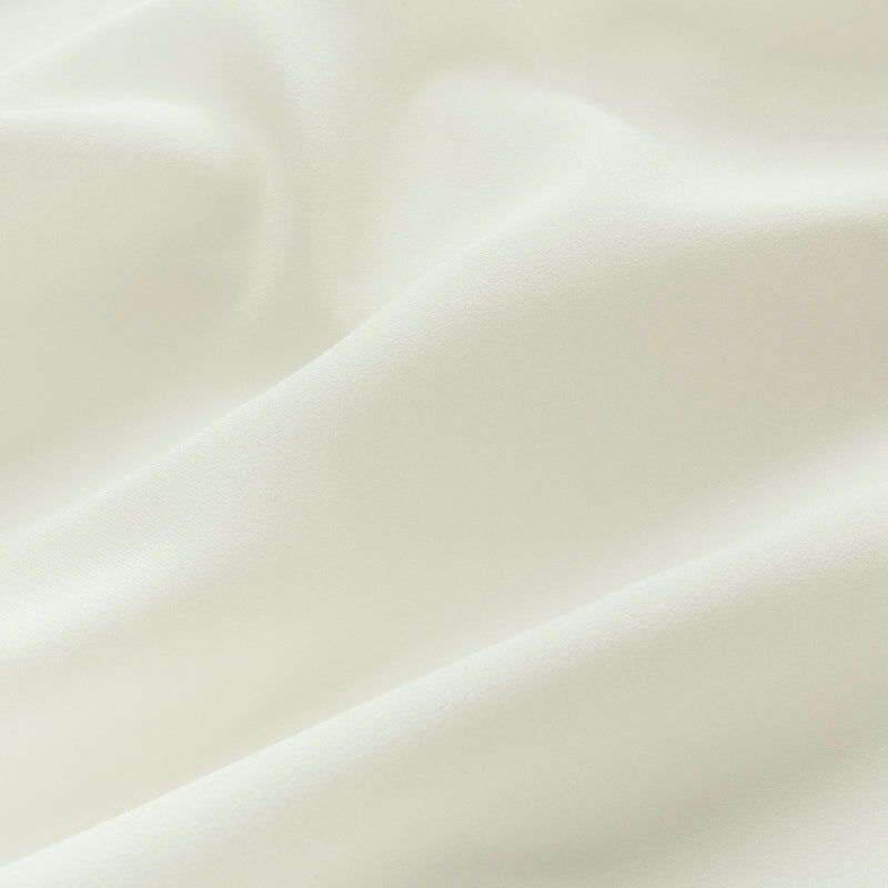 Lola Sheer White Legacy Fabric by Coraggio — flat
