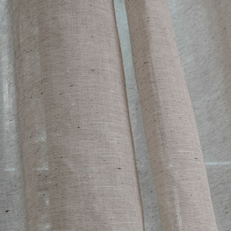 Lucca Ecru Spring 2023 Fabric by Coraggio — flat