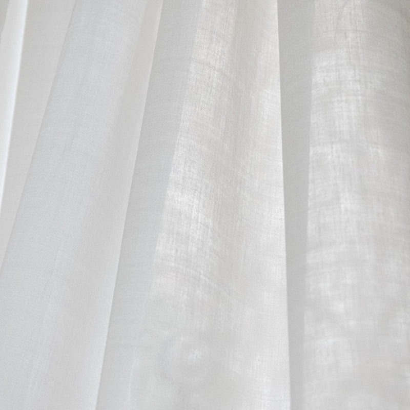 Bergamo Bianco Spring 2023 Fabric by Coraggio — flat
