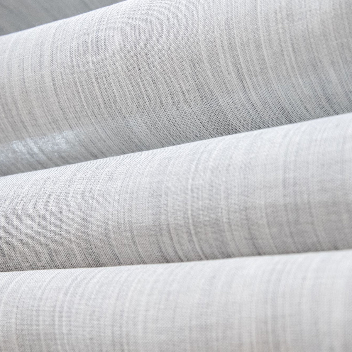 Bergamo Grey Spring 2023 Fabric by Coraggio — flat