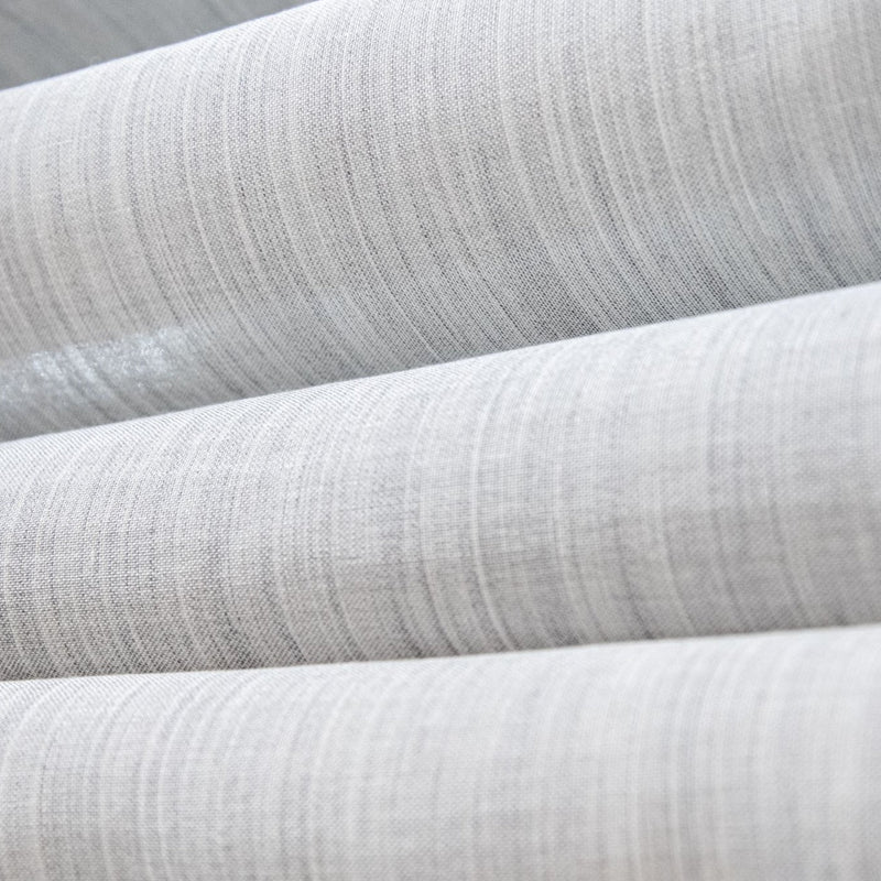 Bergamo Grey Spring 2023 Fabric by Coraggio — flat