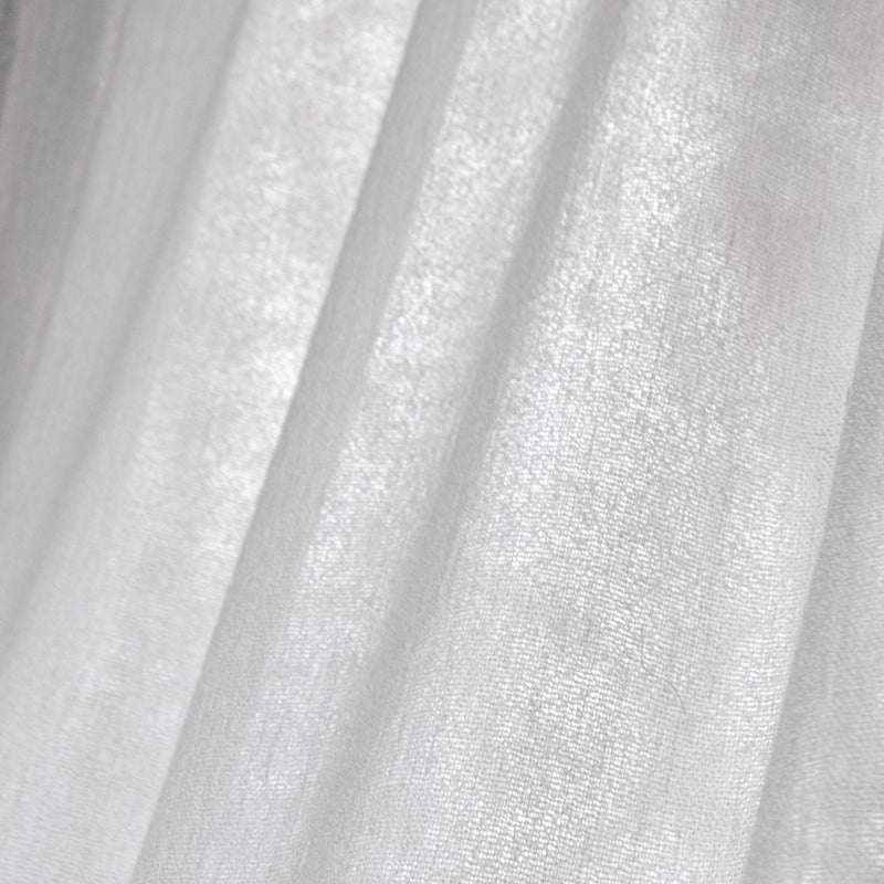 Ana Light Grey Spring 2023 Fabric by Coraggio — flat