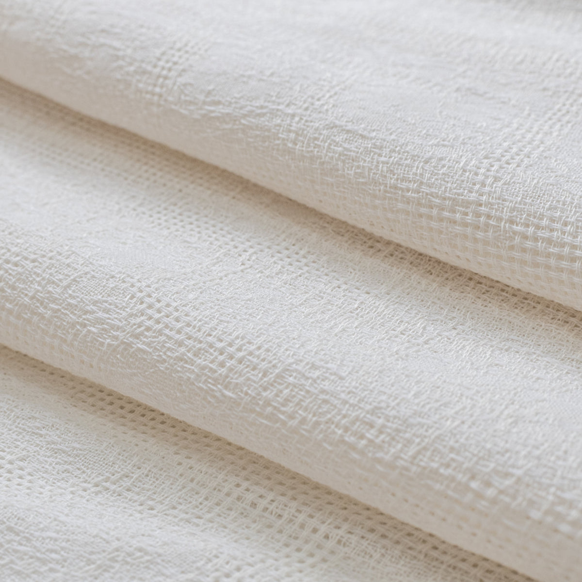 Turin Bianco Spring 2023 Fabric by Coraggio — flat