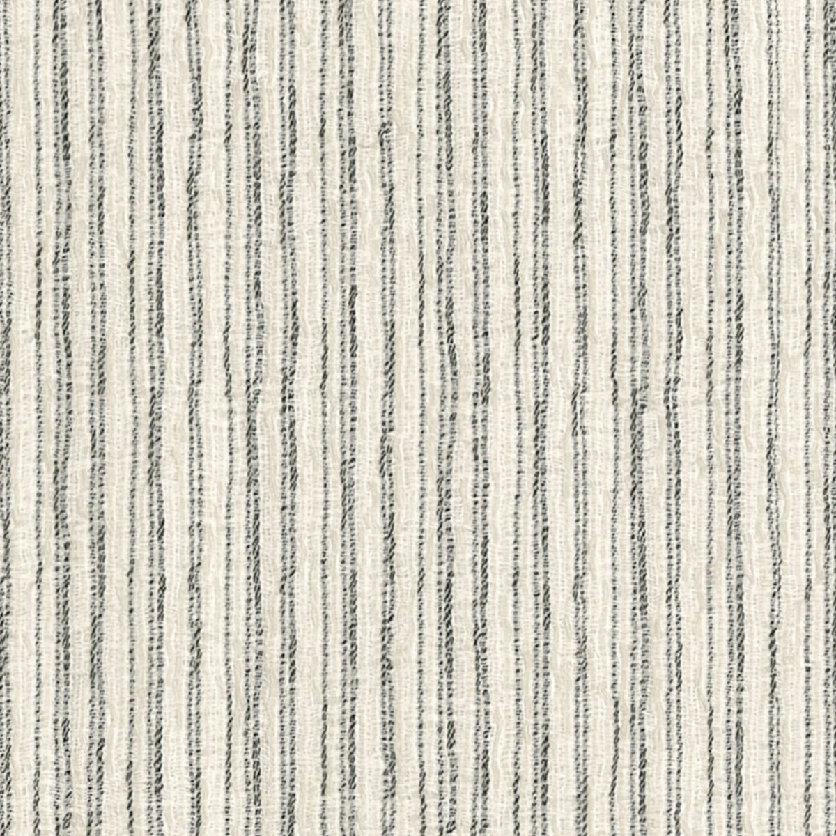 Linee Grey/Ivory Spring 2026 Fabric by Coraggio — flat
