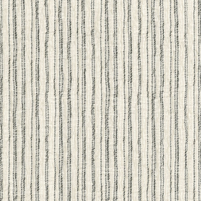 Linee Grey/Ivory Spring 2026 Fabric by Coraggio — flat
