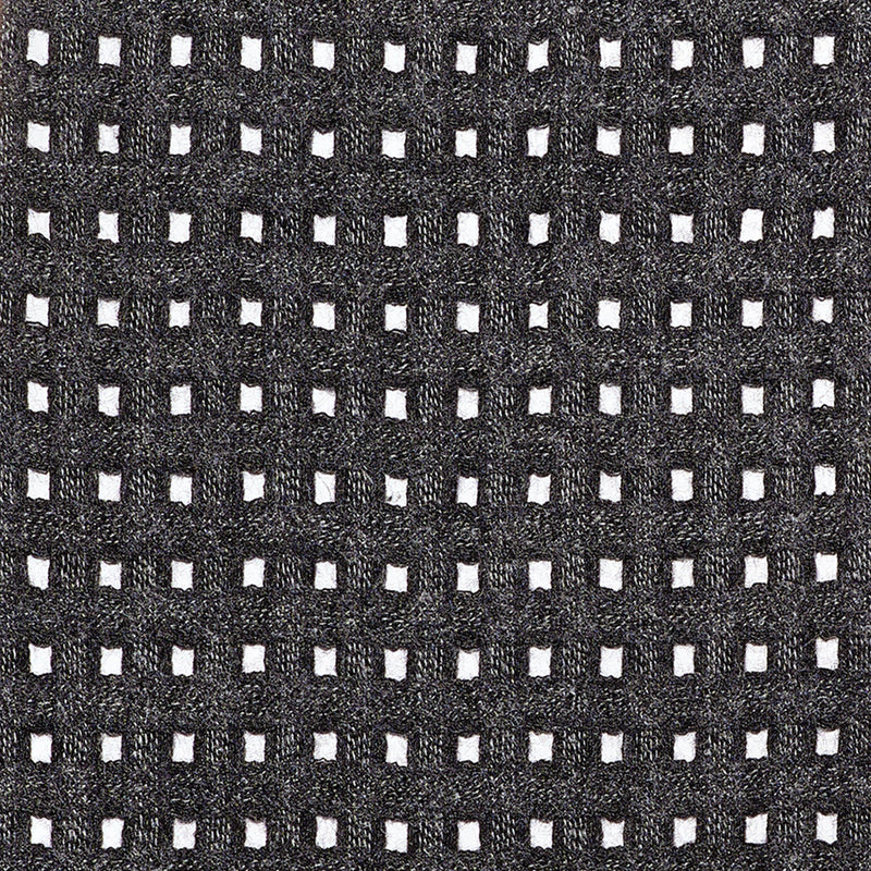 Casale Road Charcoal Thomas Lavin Fabric by Coraggio — flat