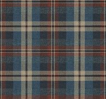 CA10101 Dundee Rose Red and Navy Wallpaper by Carl Robinson for Today 