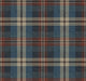 Dundee Rose Red and Navy The Highlands Wallpaper by Carl Robinson X Today Interiors