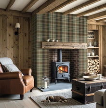 CA10106 Dundee Moss Green Wallpaper by Carl Robinson for Today Interio