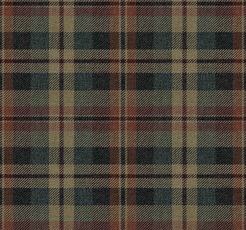 CA10111 Dundee Red Wallpaper by Carl Robinson for Today Interiors