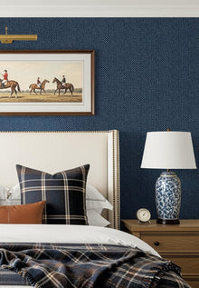 CA10202 Tobermory Navy Wallpaper by Carl Robinson for Today Interiors
