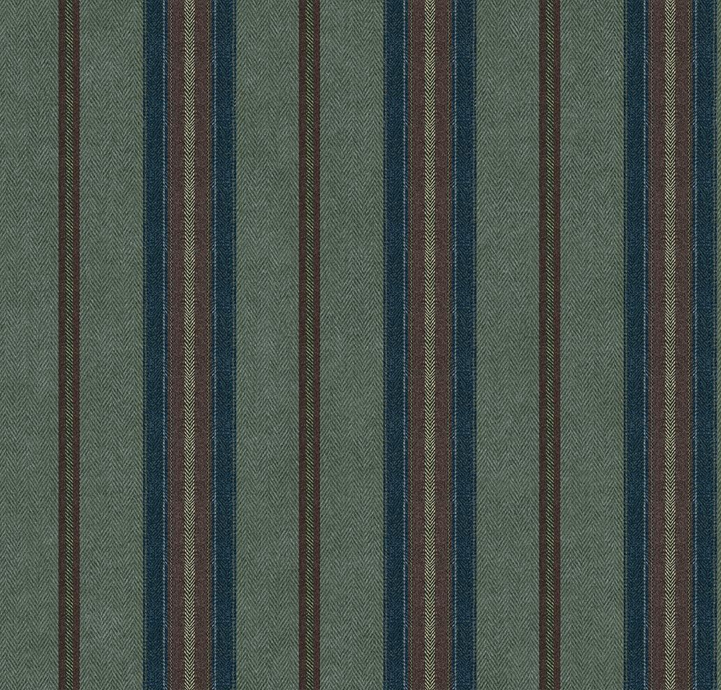 CA10301 Pitlochry Green and Navy Wallpaper by Carl Robinson for Today 