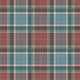 Stirling Blue and Red The Highlands Wallpaper by Carl Robinson X Today Interiors