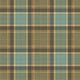 Stirling Aqua and Brown The Highlands Wallpaper by Carl Robinson X Today Interiors