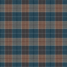 CA10512 Melrose Clay and Navy Wallpaper by Carl Robinson for Today Int