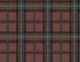 Berwick Red and Teal The Highlands Wallpaper by Carl Robinson X Today Interiors