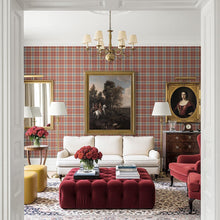 CA10901 Inveraray Red and Blue Wallpaper by Carl Robinson for Today In